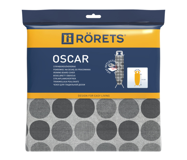 RORETS Oscar (metalizowany – dots grey) - 1403511 - zdjęcie 3